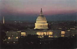 ETATS-UNIS - The Capitol At Twilight - This Early Evening View Of The Capitol's East Front - Carte Postale - Washington DC