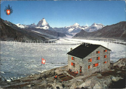 11965067 Zermatt VS Monte-rosa-Huette, Grenzgletscher, Gornergletscher  - Altri & Non Classificati