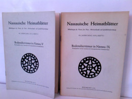 Konvolut: 2 Hefte Nassauische Heimatblätter. Mitteilungen Des Vereins Für Nassauische Altertümer Und Geschi - Hesse