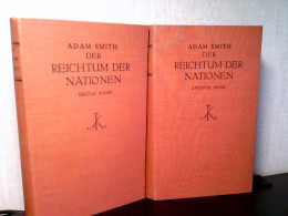 Konvolut: 2 Bände (von2) Der Reichtum Der Nationen. - Otros & Sin Clasificación