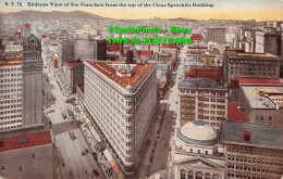 R417051 Birdseye View Of San Francisco From The Top Of The Claus Spreckles Build - Monde