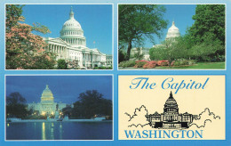 ETATS-UNIS - The Capitol - Washington DC - Multi-vues - Carte Postale - Washington DC