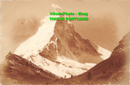 R417072 Zermatt. Matterhorn. E. Gyger. Postcard. 1928 - Monde