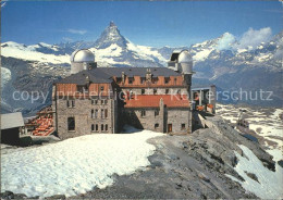 12111029 Gornergrat Zermatt Mit Matterhorn Dent Blanche Obergabelhorn Gornergrat - Altri & Non Classificati