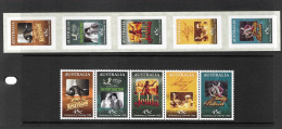 Australia 1995 MNH & S/A Cent Of Cinema Sg 1530/9 - Mint Stamps