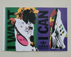 Autocollant Vintage Marque Adidas Torsion - I Want I Can - Autocollants