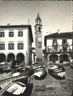 12088879 Ascona TI Boote Kirche Hafen Ascona - Autres & Non Classés