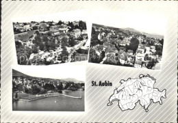 12085339 St Aubin-Sauges Fliegeraufnahme St Aubin-Sauges - Otros & Sin Clasificación
