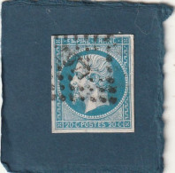 ///   FRANCE /// N° 14 Bleu 20cts  Bleu  Clair   MERY SUR SEINE - 1853-1860 Napoleon III