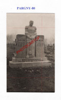 PARGNY-80-Monument 18 Inf. Div.-Cimetiere-Tombes-CARTE PHOTO Allemande-GUERRE 14-18-1 WK-MILITARIA- - War Cemeteries