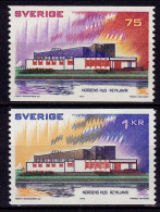 Schweden - Sweden 1973 Mi. 808-09 ** Haus Des Nordens   (6956 - Sonstige & Ohne Zuordnung