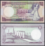 SYRIEN - SYRIA 10 Pounds 1982 Pick 101c  UNC (1)    (23574 - Andere - Azië