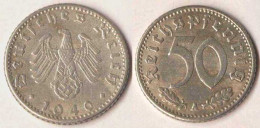 Jäger 372 - Deutsches Reich 50 Reichspfennig 1940 A   (8275 - 50 Reichspfennig