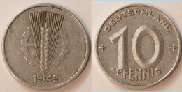 Jäger 1503 - DDR 10 Pfennig 1949 A    (8709 - 10 Pfennig