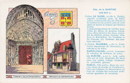 Publicite Les Pastilles Valda Departement De La Sarthe - Advertising