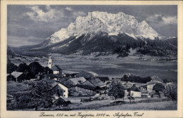 CPA Lermoos In Tirol, Panorama, Zugspitze - Otros & Sin Clasificación