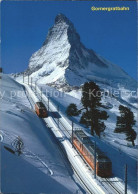 12060239 Gornergratbahn Zermatt Matterhorn Gornergratbahn - Altri & Non Classificati