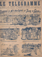 Revue LE TELEGRAMME   N°127 Juillet 1903  (TOUR DE FRANCE)    (CAT4091 / 127) - 1900 - 1949
