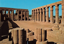 EGYPTE - Louxor - Colonnes En Forme De Papyrus Au Temple De Luxor - Colorisé - Carte Postale - Luxor