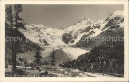 12033257 Morteratschgletscher Blick Von Berninabahn Morteratschgletscher - Sonstige & Ohne Zuordnung