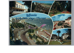 LA BAULE 44 - Vue Générale De La Plage Le Casino Le Parc Des Dryades Plage Benoit Hermitage Place Des Palmiers - La Baule-Escoublac