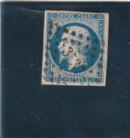 ///   FRANCE /// N° 14 Bleu 20cts  Bleu  Foncé  3537 VERSAILLES - 1853-1860 Napoleon III