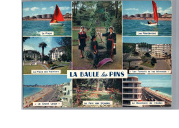 LA BAULE LES PINS 44 - La Plage Place Des Palmiers Grand Large Voilier Parc Dryades Boulevard De L'océan Folklore - La Baule-Escoublac