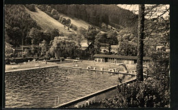 AK Mellenbach-Glasbach (Thür. Wald), Schwimmbad  - Autres & Non Classés