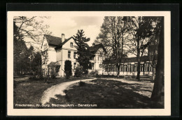 AK Friedensau Krs. Burg, Sanatorium  - Burg