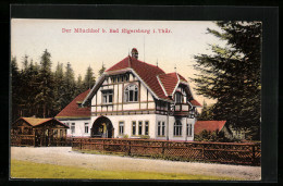 AK Bad Elgersburg (Thür. Wald), Der Mönchhof  - Elgersburg