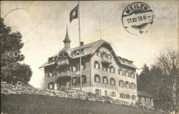 12031617 Flums SG Kurhaus Tannenheim Schweizer Flagge Flums SG - Sonstige & Ohne Zuordnung