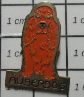 912B Pin's Pins / Beau Et Rare /  ANIMAUX / CHIEN ROUX Joe Le COCKER AUBERDOG - Animales