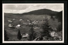 AK Muggenbrunn /Schwarzwald, Ortsansicht Von Einem Berg Aus  - Sonstige & Ohne Zuordnung