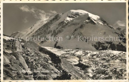 12031407 Monte Rosa Huette Mit Lyskamm Zermatt - Altri & Non Classificati