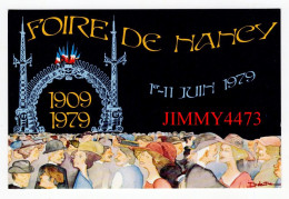 CPM - FOIRE DE NANCY 1909 - 1979 - 1er -11 JUIN 1979 - Edit. AU CARTOPHILE - Nancy - Bolsas Y Salón Para Coleccionistas