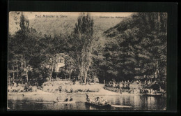 AK Bad Münster A. Stein, Überfahrt Ins Huttenthal  - Bad Münster A. Stein - Ebernburg