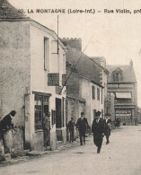 La Montagne * Rue Violin , Près L'ancienne Mairie * Débit De Tabac Tabacs TABAC * Villageois - La Montagne