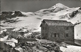 12029867 Saas-Fee Lange Fluh Berggasthaus Feegletscher Allalinhorn Walliser Alpe - Altri & Non Classificati