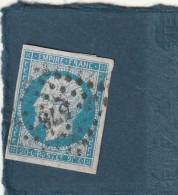 ///   FRANCE /// N° 14 Bleu 20cts  Bleu  578  CAEN - 1853-1860 Napoléon III