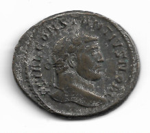 FOLLIS DE CONSTANCE CHLORE AU GENIE DU PEUPLE ROMAIN - GESORIACUM (BOULOGNE) - 295 - La Tétrarchie (284 à 307)