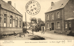 Grand Rullecourt * Rue Du Village Et La Mairie * Villageois - Other & Unclassified