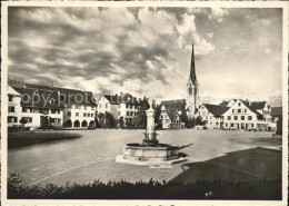 12029137 Amriswil TG Marktplatz Brunnen Kirche Amriswil TG - Andere & Zonder Classificatie