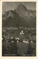 12025037 Sargans Gesamtansicht Mit Schloss Und Gonzen Appenzeller Alpen Sargans - Other & Unclassified