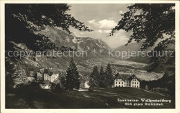 12024987 Walenstadtberg Sanatorium Blick Gegen Wallenstadt Walenstadtberg - Autres & Non Classés