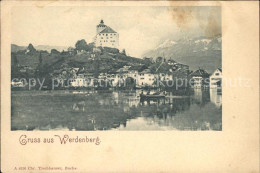 12024947 Werdenberg Schloss Am See Boot Werdenberg - Other & Unclassified