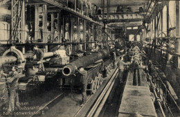 CPA Essen Im Ruhrgebiet, Krupp's Gussstahlfabrik, Kanonenwerkstatt II - Altri & Non Classificati
