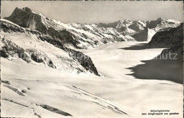 12022857 Aletschgletscher Panorama Blick Vom Jungfraujoch Aletschgletscher - Altri & Non Classificati
