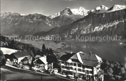 12022807 Beatenberg Chalet Pension Hotel Thunersee Eiger Moench Jungfrau Berner  - Autres & Non Classés