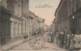 Suippes * Rue Jean Baptiste Martin * Enfants Villageois * Landeau Pram Kinderwagen - Other & Unclassified