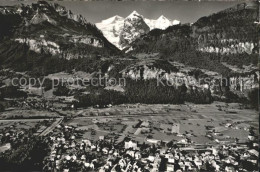 12019927 Meiringen BE Panorama Engelhoerner Wetterhorngruppe Berner Alpen Meirin - Sonstige & Ohne Zuordnung